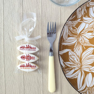 Calisson personnalisé pour mariage champêtre