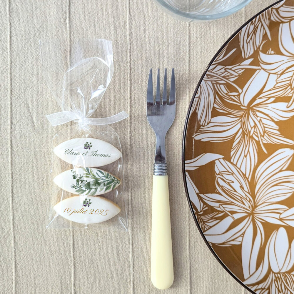 Calisson personnalisé pour mariage chic