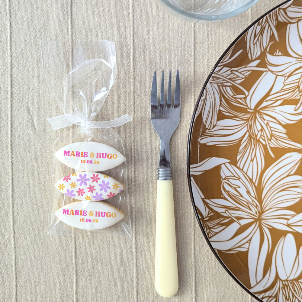 Calisson personnalisé pour mariage provence