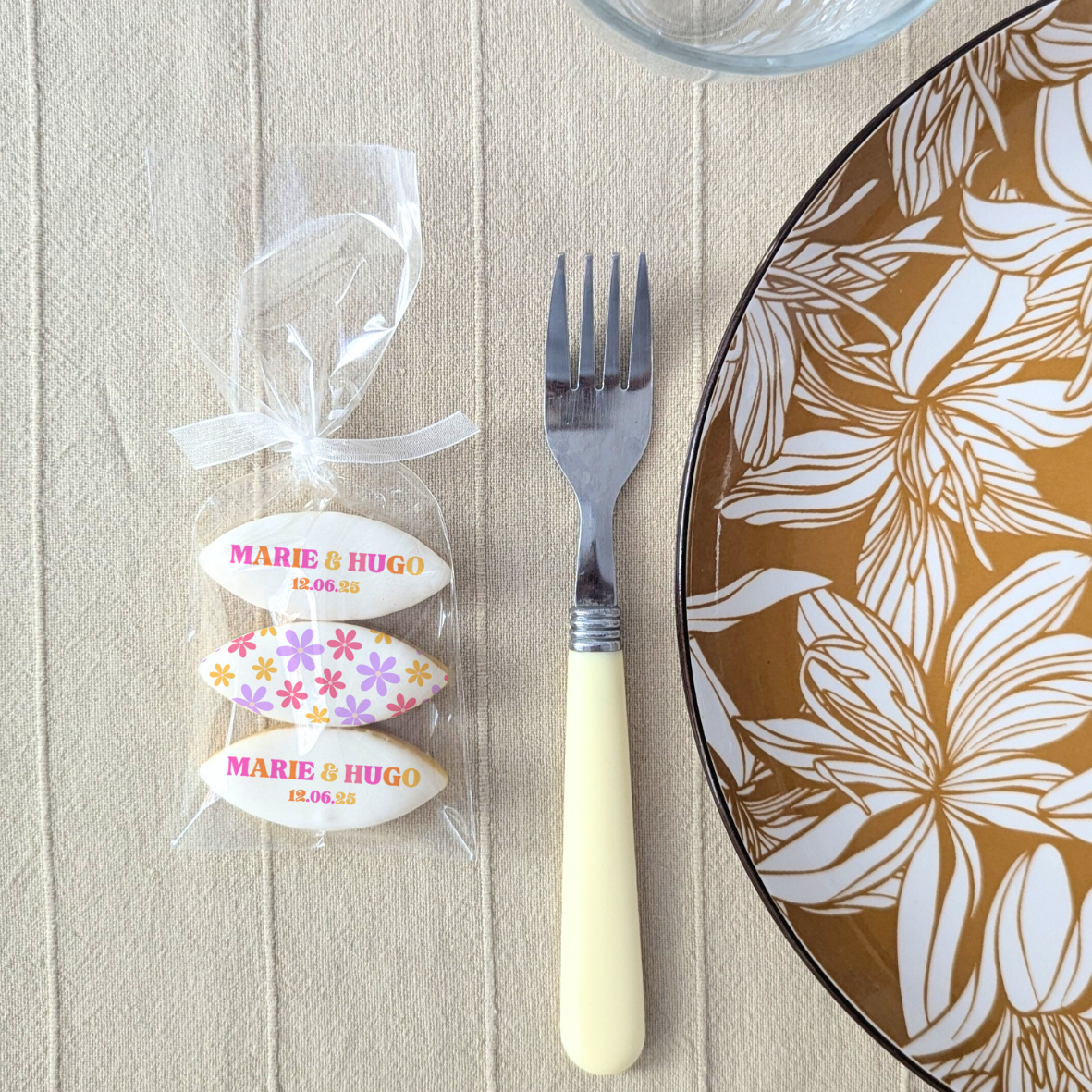 Calisson personnalisé pour mariage provence