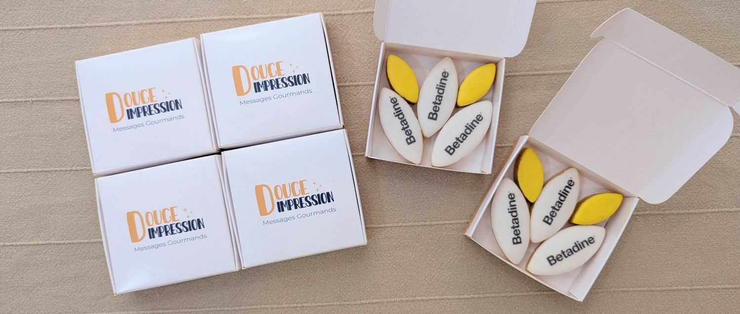 goodies originaux entreprise calissons personnalisés