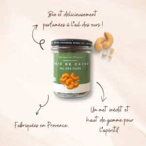 noix de cajou ail des ours pour panier garni gourmand