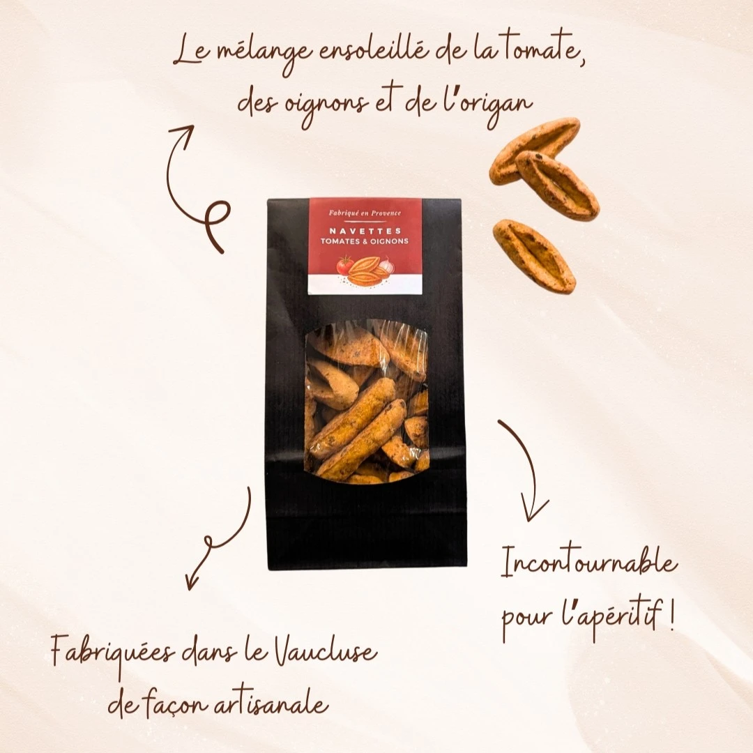 navettes à la tomate pour box gourmande