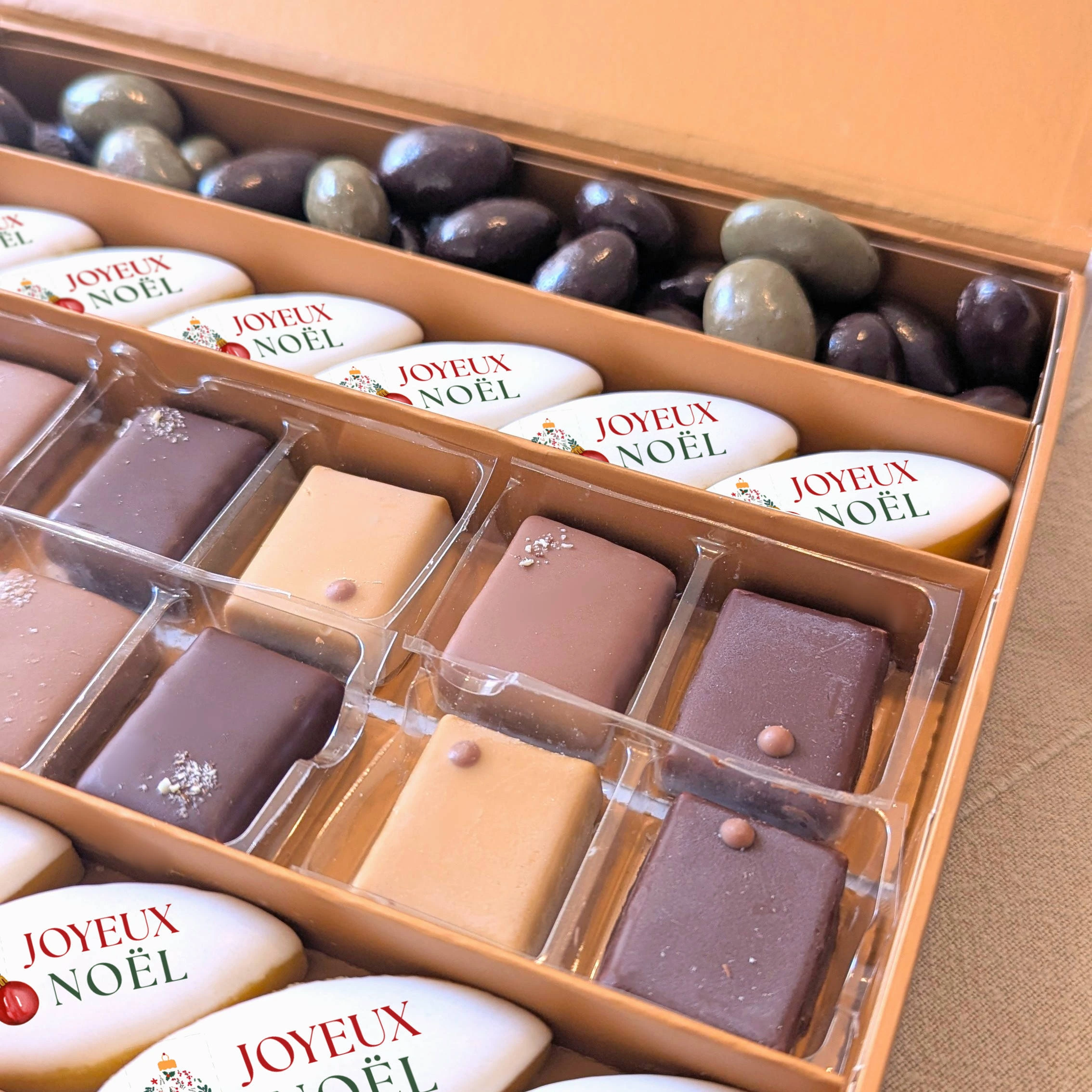 coffret gourmand calissons pour noel